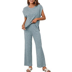 Women's Knitted Two-Piece Suit