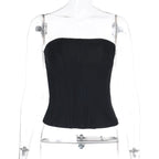 Women's Bustier Top with Figure-Flattering Design