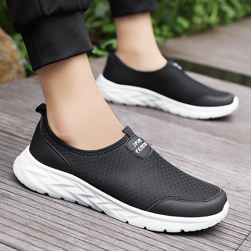 Women's Breathable Slip-On Sports Shoes with Non-Slip Sole