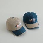Men's Distressed Cotton Logo Baseball Cap