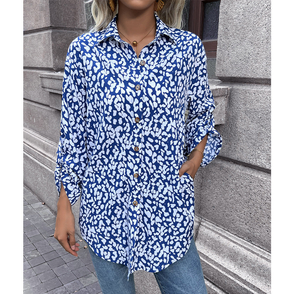 Animal Print Blouse