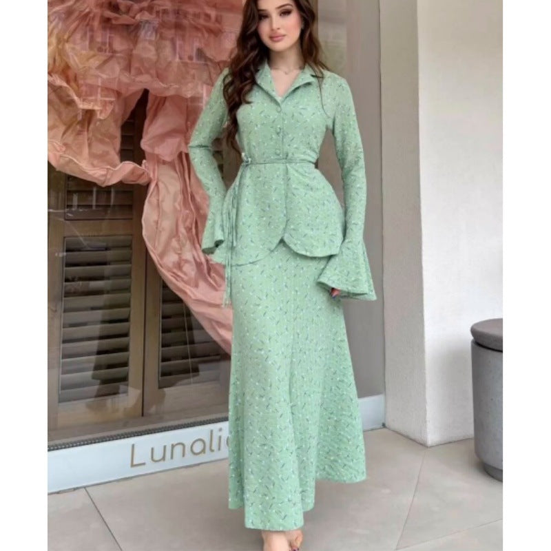 Women's Elegant and Fashionable Blazer Set