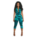 Elegant V-Neck Jumpsuit