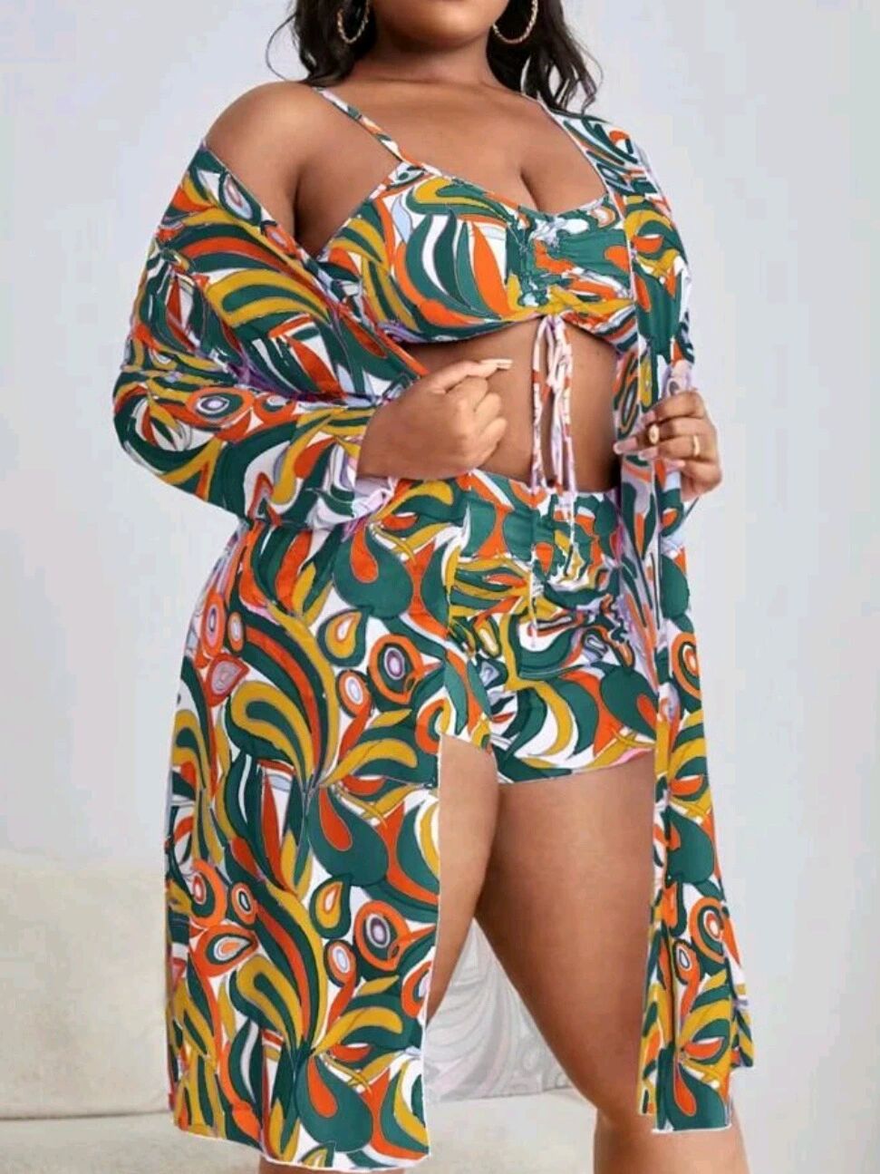 Women's Swimwear with Full-Length Cover-Up