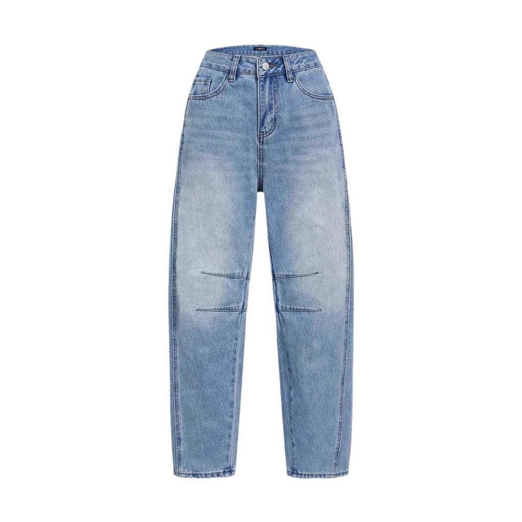 Women's High-Waisted Baggy Jeans