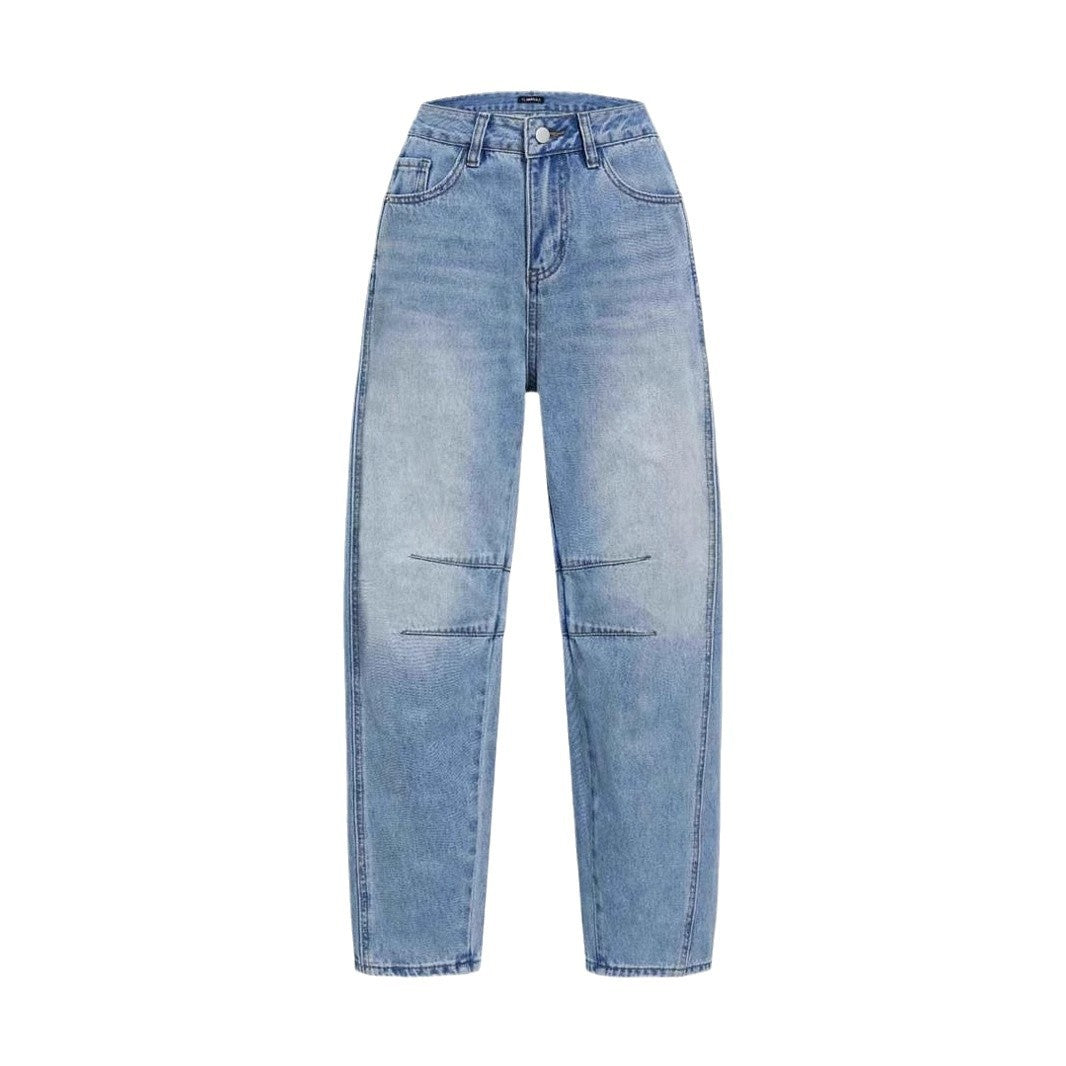Women's High-Waisted Baggy Jeans