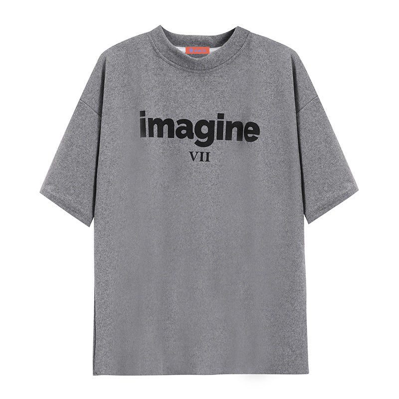 Women's Comfortable Oversized T-Shirt with Creative Print
