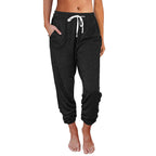 Women's Comfortable Sweatpants with Drawstring and Pockets