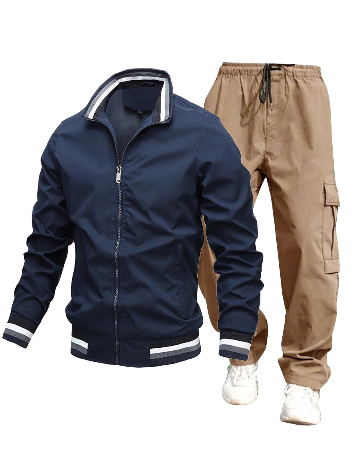 Men's Sports Jacket and Cargo Pants