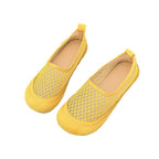 Women's Breathable Ballet Flats with Elastic Mesh Design