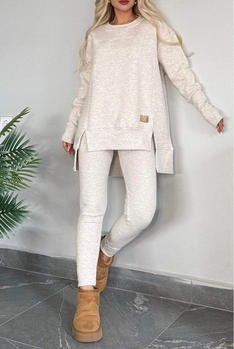 Women's Comfortable Lounge Set with Modern Oversized Cut