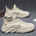 Women's Breathable Running Sneakers with Flexible Sole and Cushioning Technology