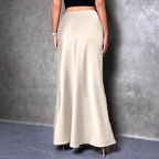 Women's Maxi Skirt with Flowing Cut