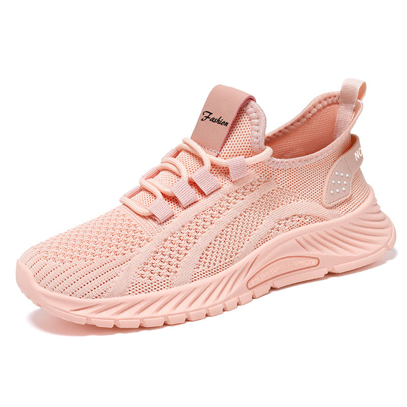 Women's Breathable Leisure Sneakers with Non-slip Sole