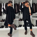 Casual Sport Set with Oversized Hoodie and Joggers