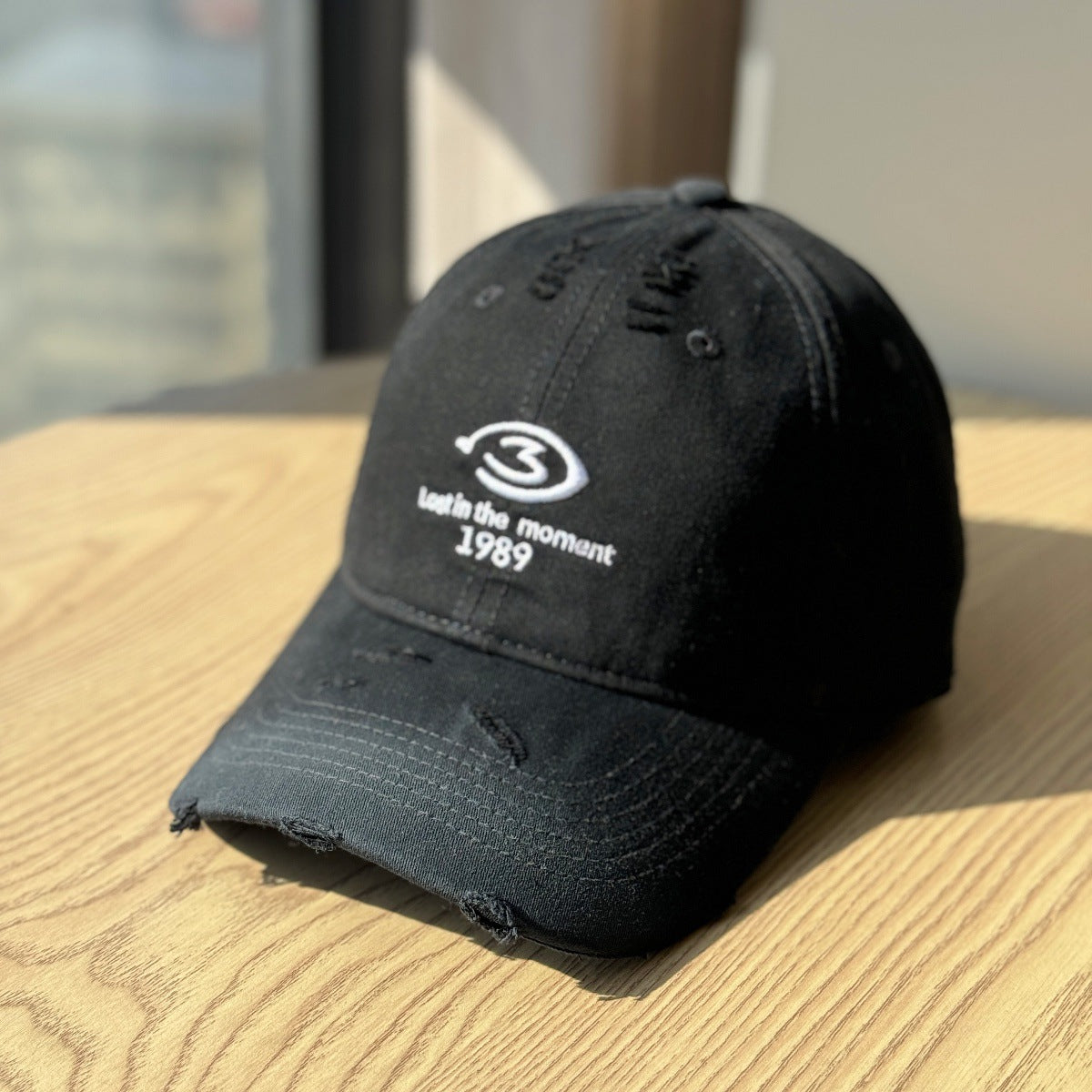 Men's Distressed Baseball Cap