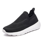 Women's Breathable Slip-On Sneakers with Flexible Sole and Non-Slip Profile
