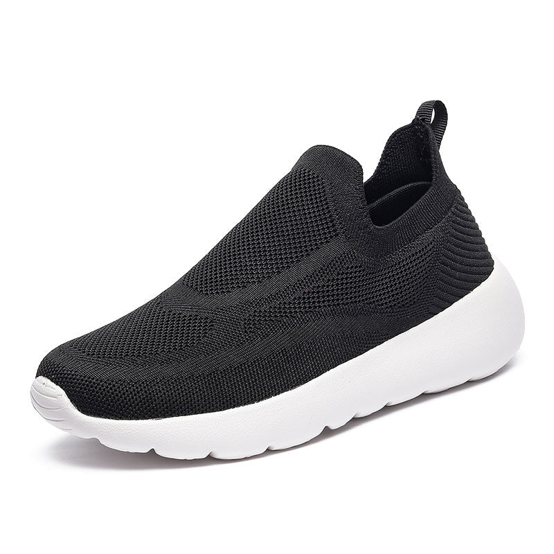 Women's Breathable Slip-On Sneakers with Flexible Sole and Non-Slip Profile