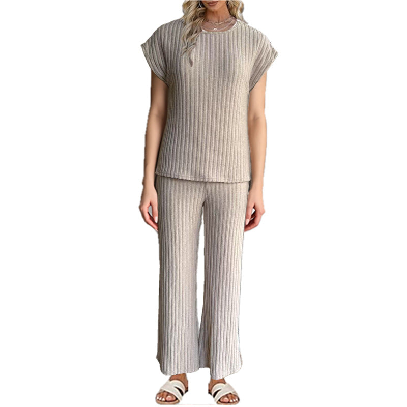 Women's Knitted Two-Piece Suit