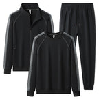 Men's Three-Piece Leisure Training Suit Set