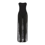 Women's Swimsuit with Fringed Details