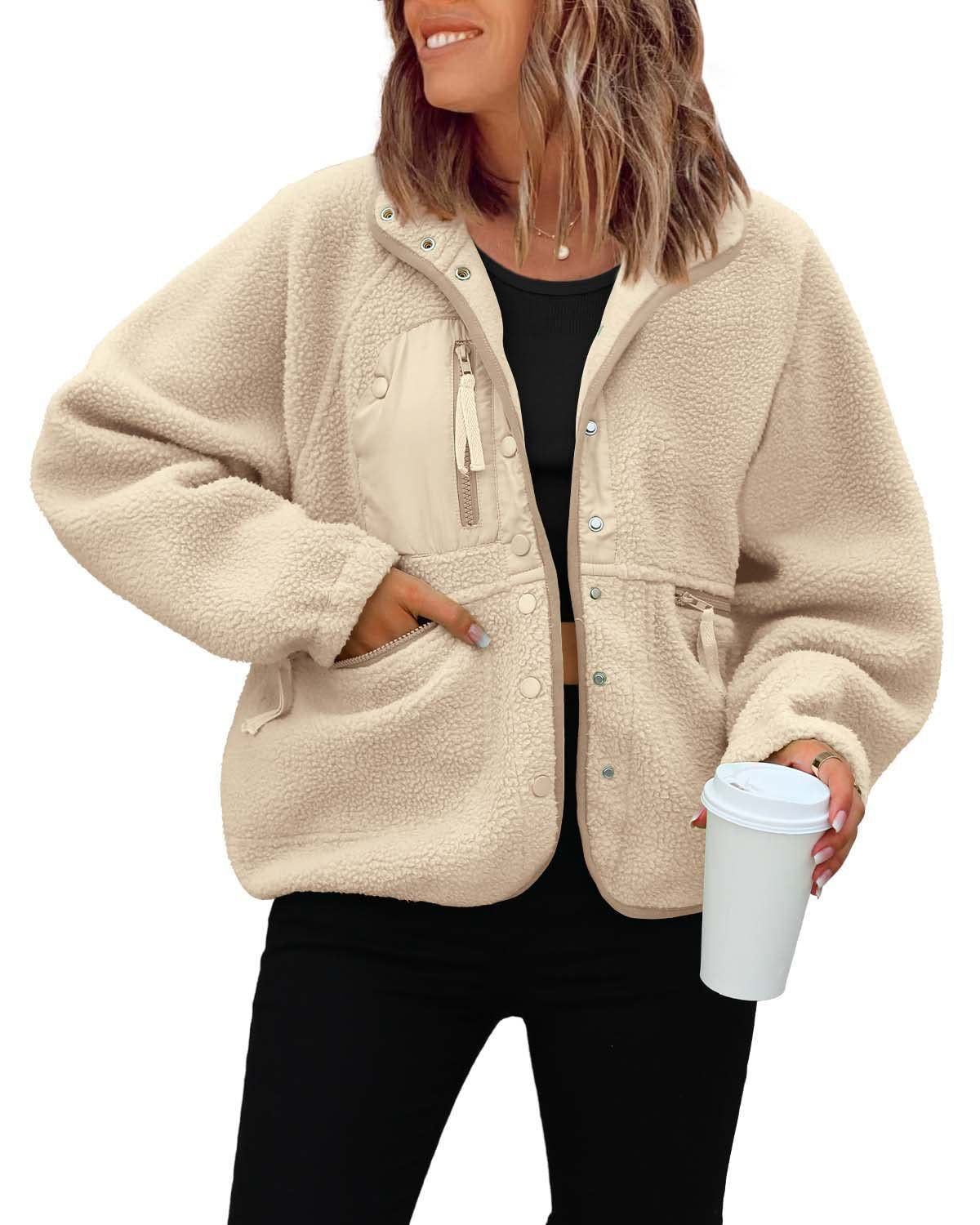 Women's Elegant and Cozy Fleece Jacket