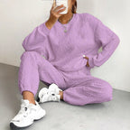 Women's Cozy Knit Suit