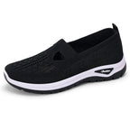 Women's Breathable Casual Sneakers with Flexible Entry and Non-Slip Sole