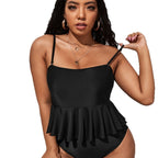 Women's Ruffled Swimsuit