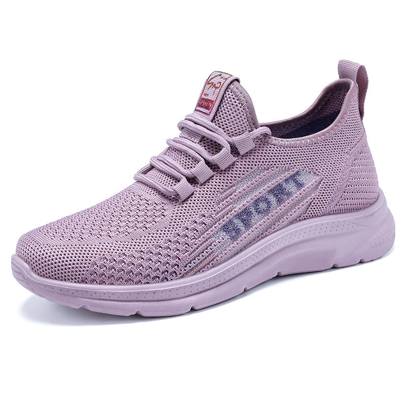 Women's Breathable Sport Sneakers with Innovative Quick-Lace System