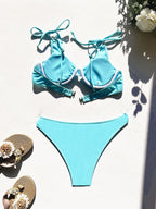Women's Balconette Bikini with Adjustable Straps