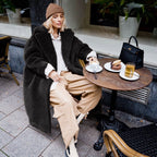 Women's Cozy Oversized Teddy Fleece Coat