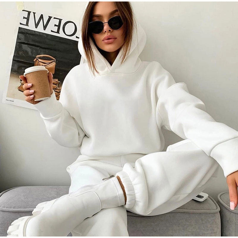 Women's Cozy Sweatshirt and Pants Set