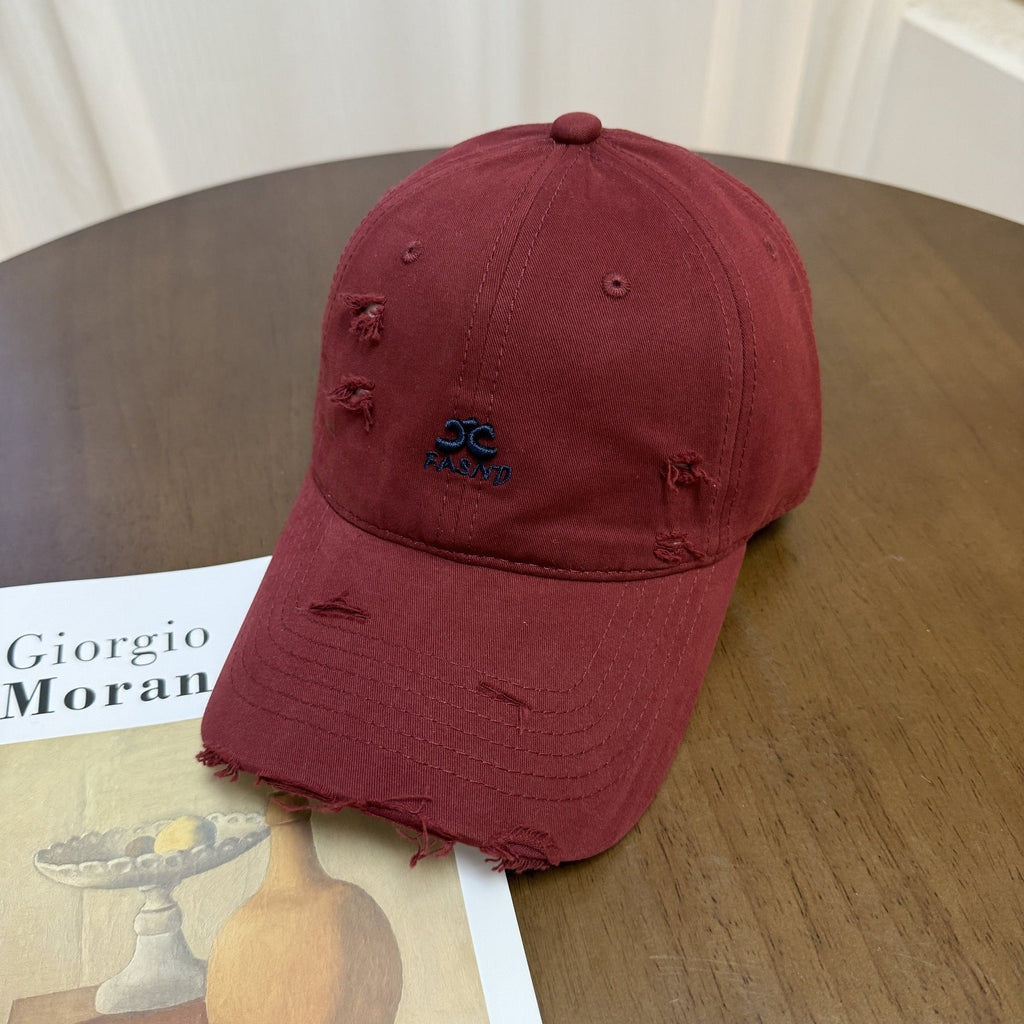 Men's Distressed Casual Baseball Cap