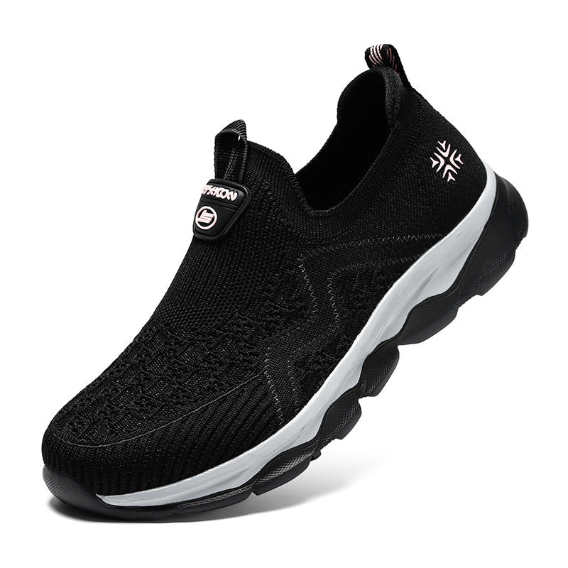 Women's Breathable Slip-On Sneakers with Flexible Midsole