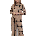 Women's Striped Lounge Set