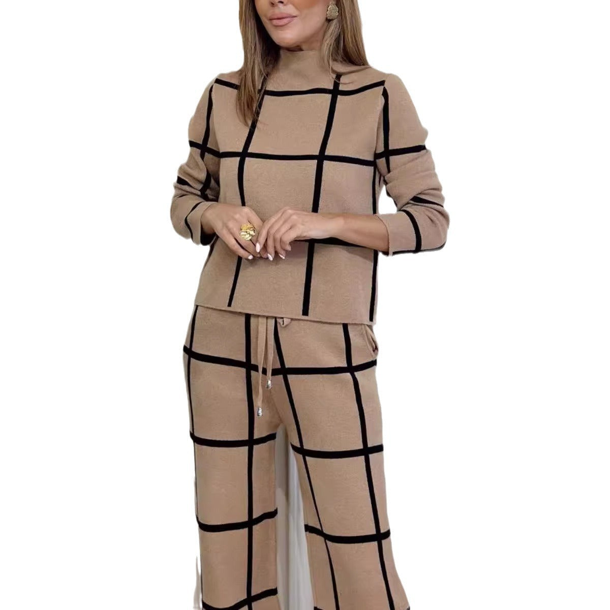 Women's Striped Lounge Set