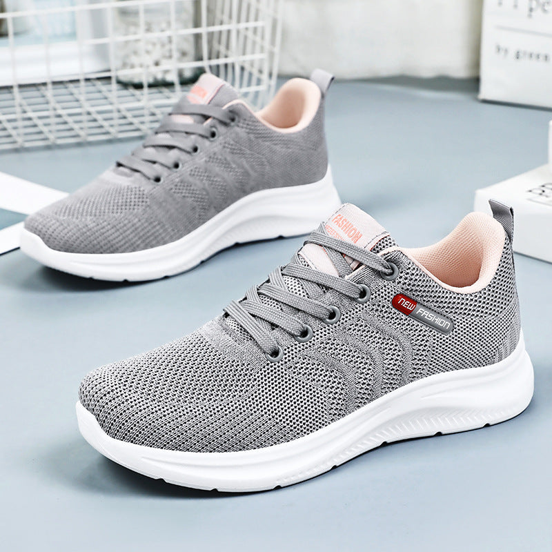 Women's Breathable Sneakers with Flexible Design