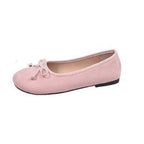 Women's Ballet Flats with Bow Detail