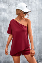 Women's Casual Asymmetrical Jumpsuit
