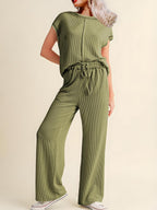 Women's Cozy High-Waisted Lounge Set
