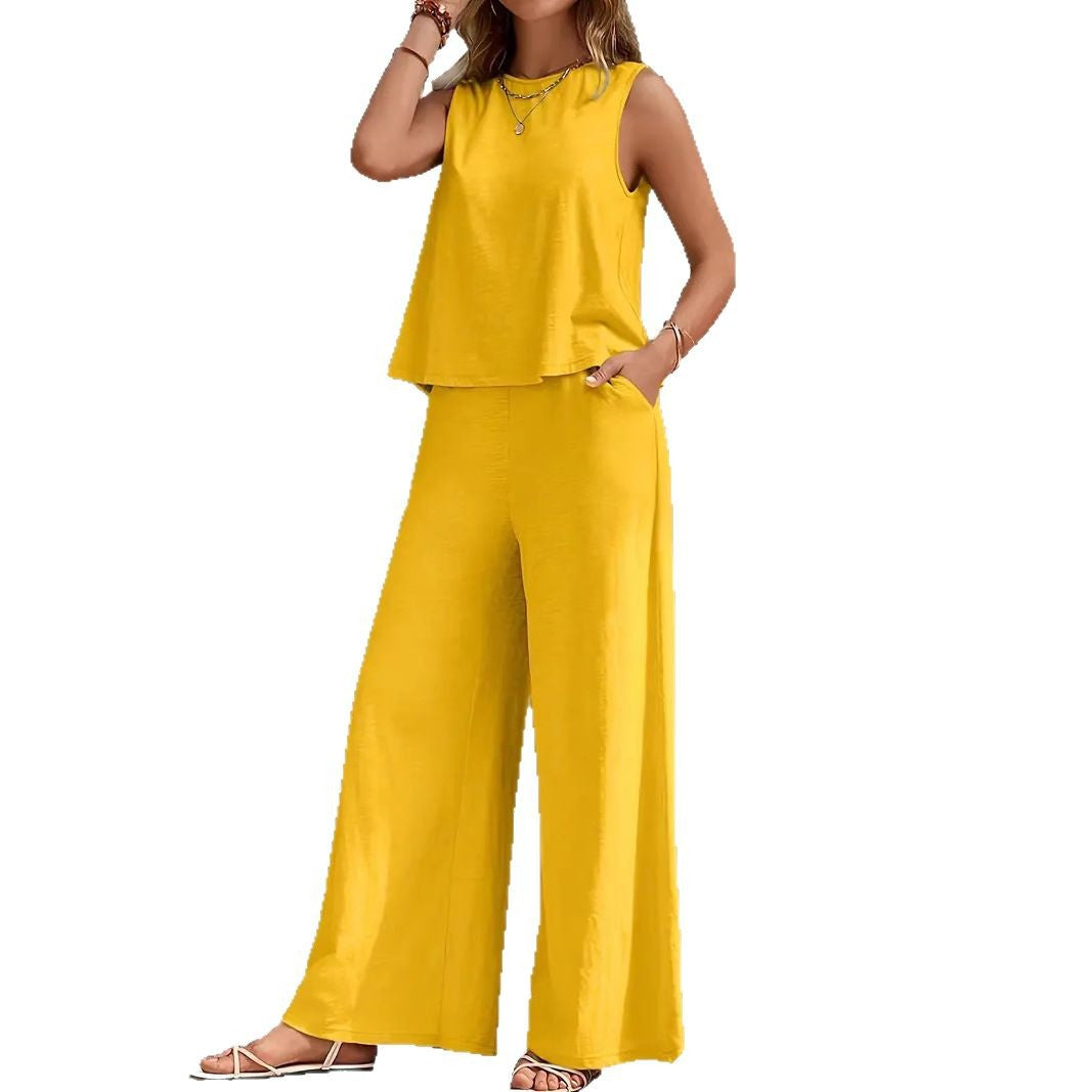 Women's Comfortable and Elegant Wide-Cut Lounge Set