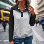 Women's Textured Button-Down Sweater