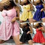 Women's Swimsuit with Wrap Skirt
