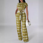 Elegant Jumpsuit with Waist Belt
