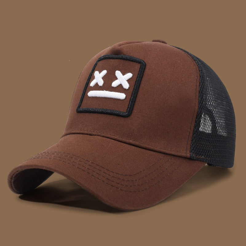 Women's Sporty Baseball Cap with Mesh Sides