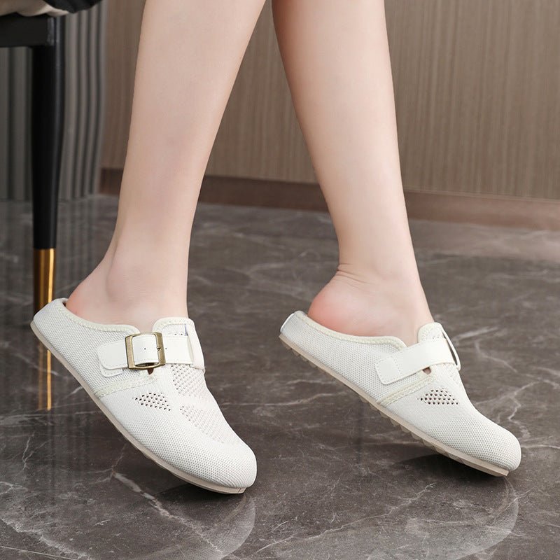 Women's Breathable Clogs with Adjustable Strap and Ergonomic Footbed