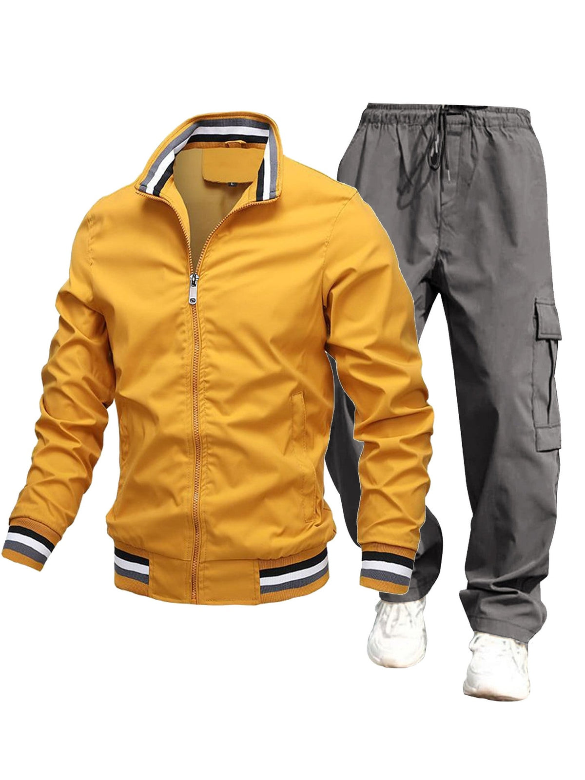 Men's Sports Jacket and Cargo Pants