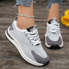 Women's Breathable Running Sneakers with Flexibly Woven Upper