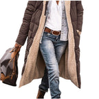 Women's Long Padded Winter Jacket with Luxurious Lining